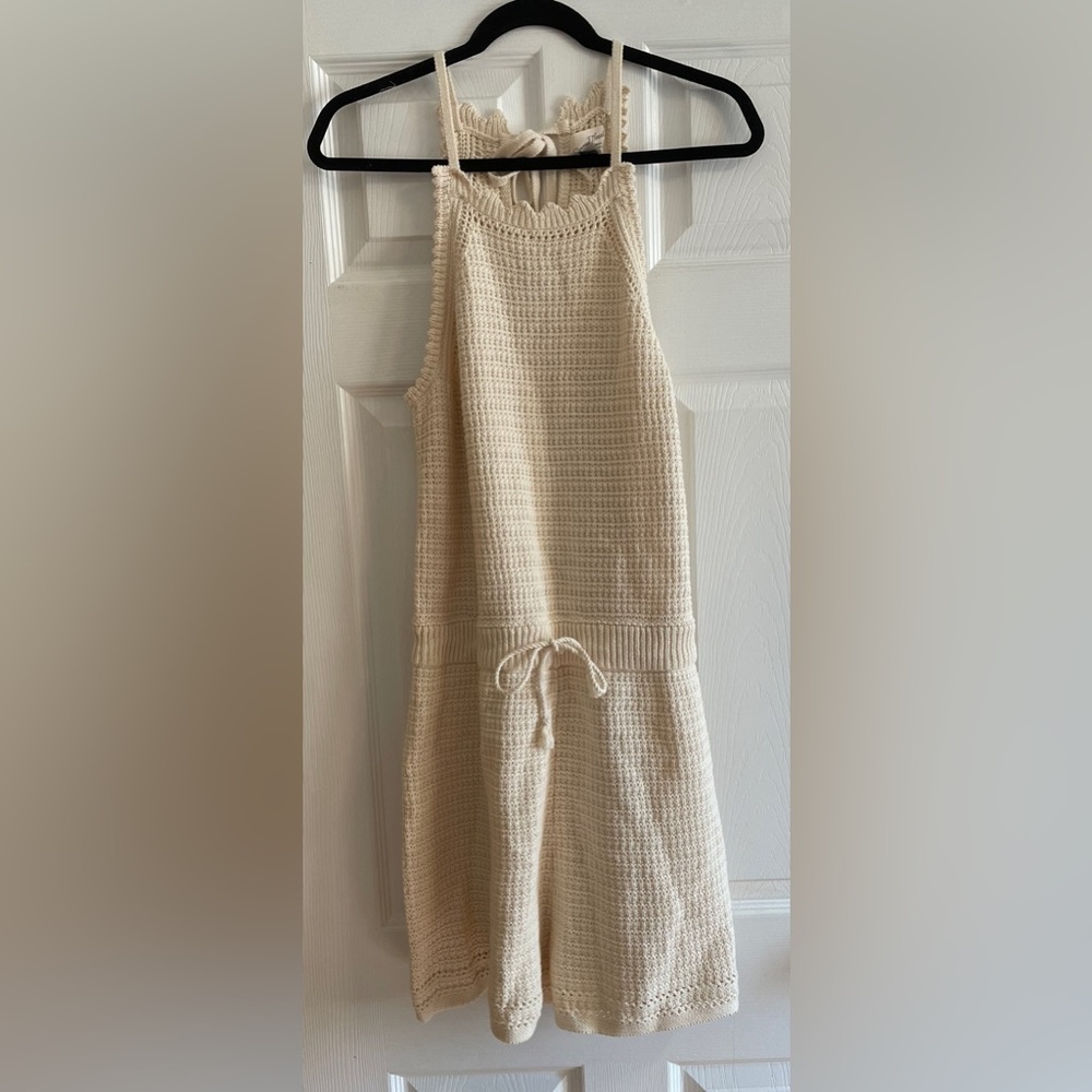 Universal Thread Cream Knit Romper - Picture 2 of 12